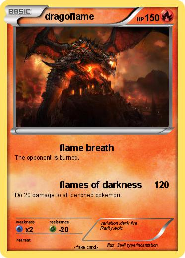 Pokemon dragoflame