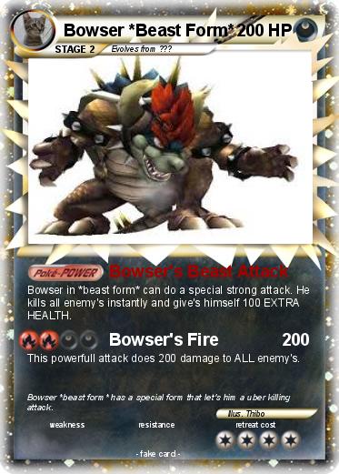 Pokemon Bowser *Beast Form*