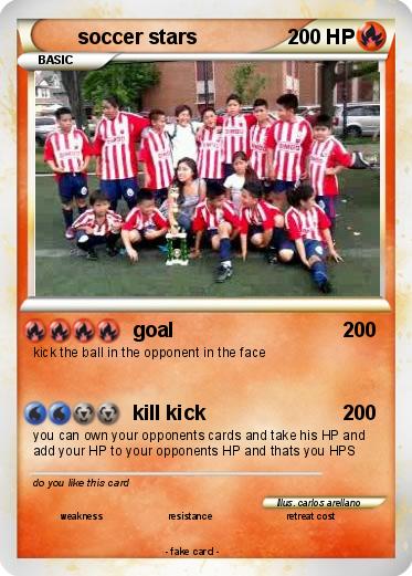 Pokemon soccer stars