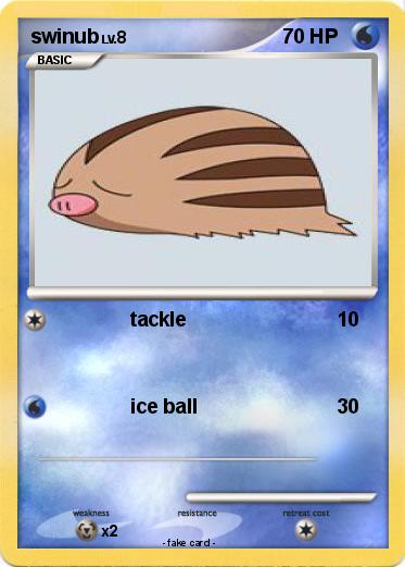 Pokemon swinub