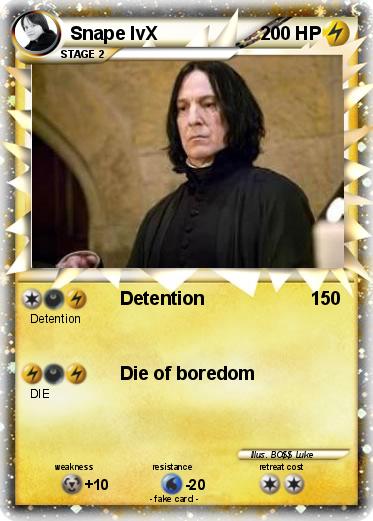Pokemon Snape lvX