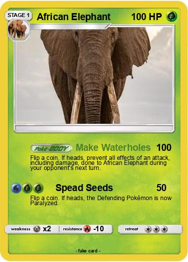 Pokemon African Elephant