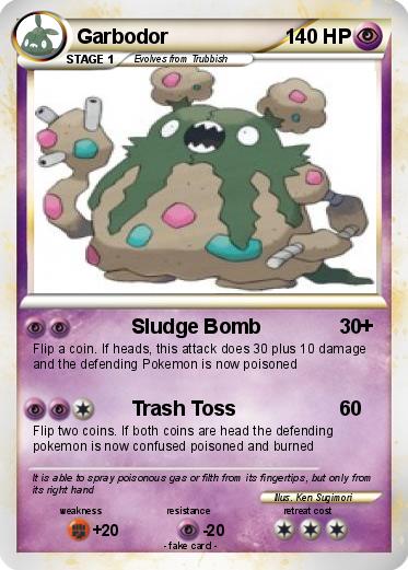 Pokemon Garbodor