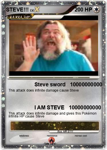 Pokemon STEVE!!!
