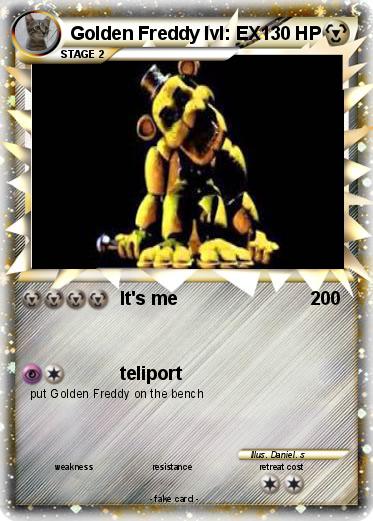 Pokemon Golden Freddy lvl: EX