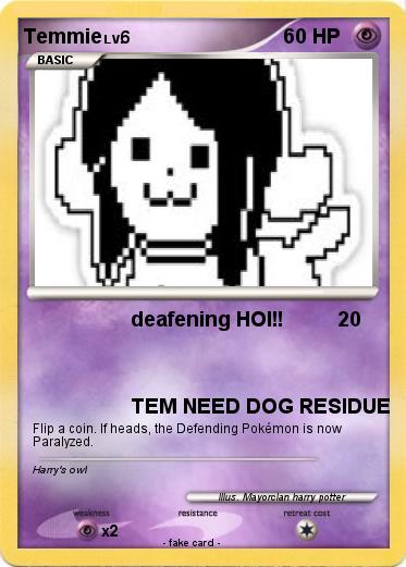Pokemon Temmie