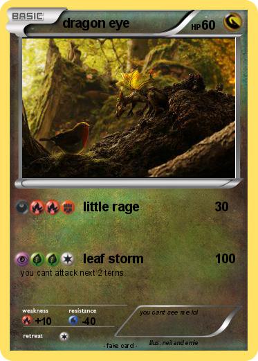 Pokemon dragon eye