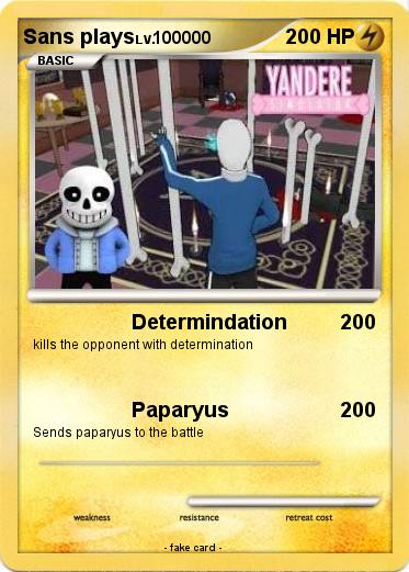Pokemon Sans plays
