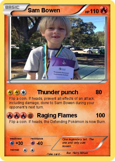 Pokemon Sam Bowen