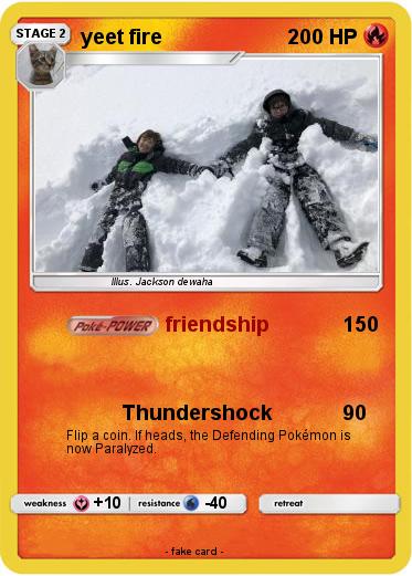Pokemon yeet fire