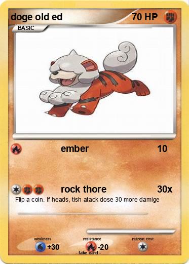 Pokemon doge old ed