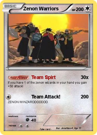 Pokemon Zenon Warriors