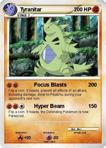 Pokemon Tyranitar
