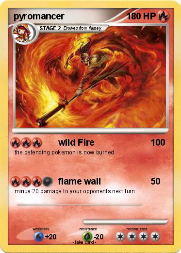 Pokemon pyromancer