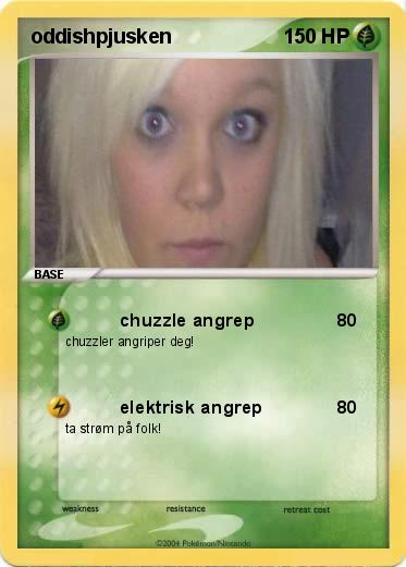 Pokemon oddishpjusken