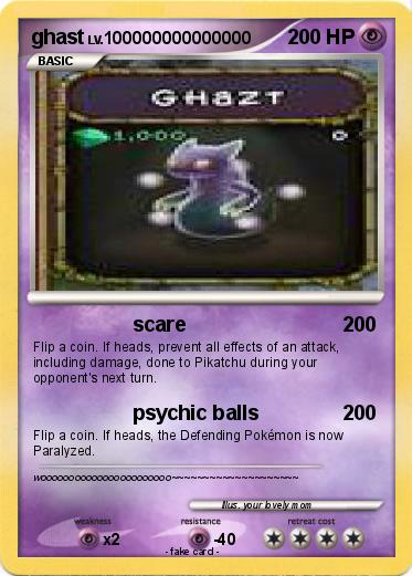 Pokemon ghast