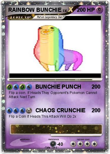 Pokemon RAINBOW BUNCHIE