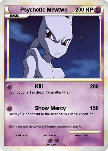 Pokemon Psychotic Mewtwo