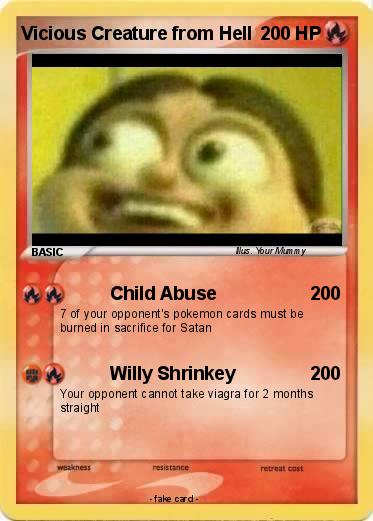 Pokemon Vicious Creature from Hell
