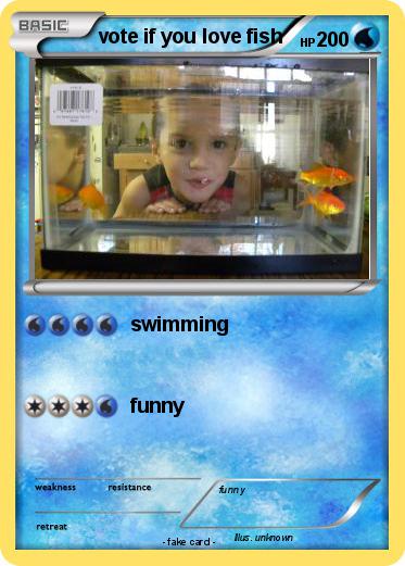 Pokemon vote if you love fish