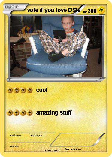 Pokemon vote if you love DSIs