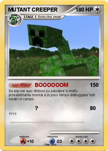 Pokemon MUTANT CREEPER