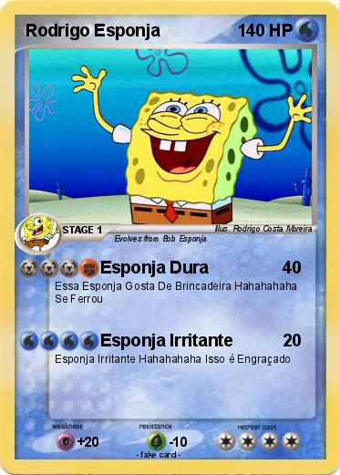 Pokemon Rodrigo Esponja