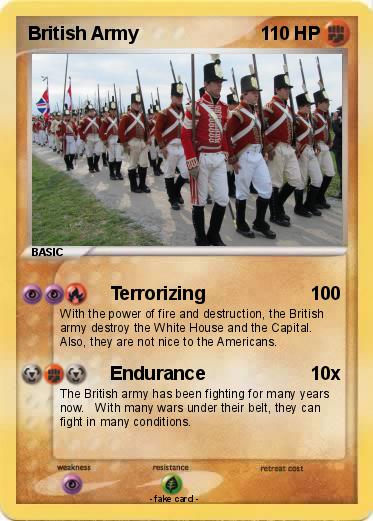 Pokemon British Army