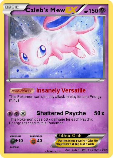 Pokemon Caleb's Mew