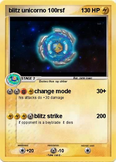 Pokemon blitz unicorno 100rsf