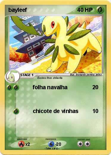 Pokemon bayleef