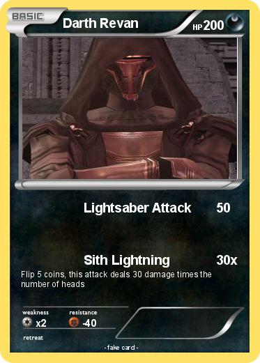 Pokemon Darth Revan