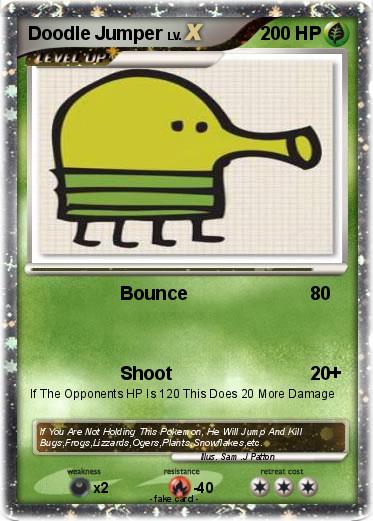 Pokemon Doodle Jumper