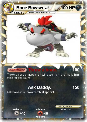Pokemon Bone Bowser Jr.