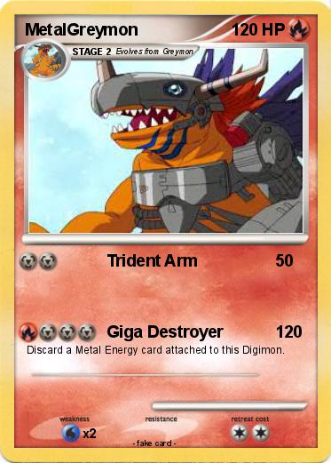 Pokemon MetalGreymon