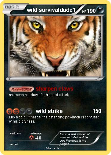 Pokemon wild survivaldude1