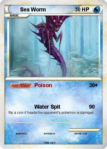 Pokemon Sea Worm