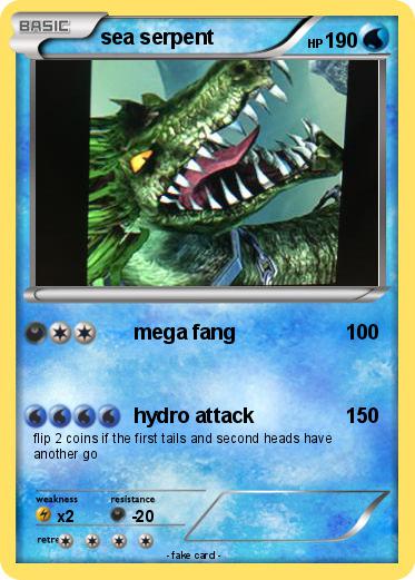 Pokemon sea serpent