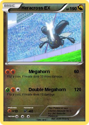 Pokemon Heracross EX