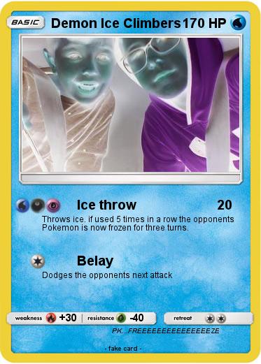 Pokemon Demon Ice Climbers