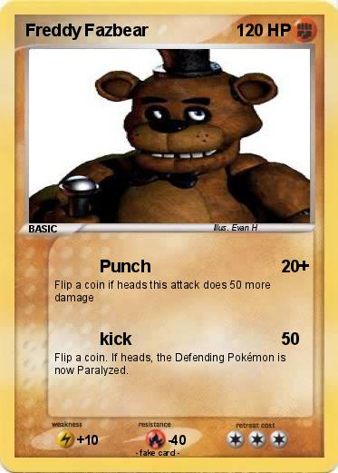 Pokemon Freddy Fazbear