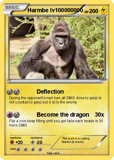 Pokemon Harmbe lv100000000