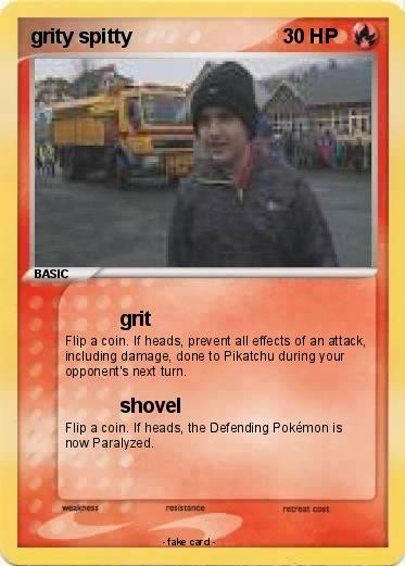 Pokemon grity spitty