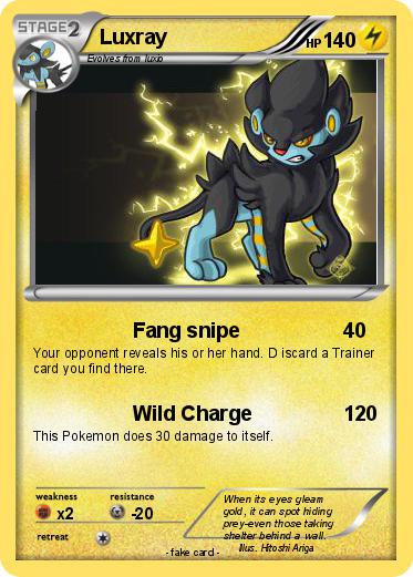 Pokemon Luxray