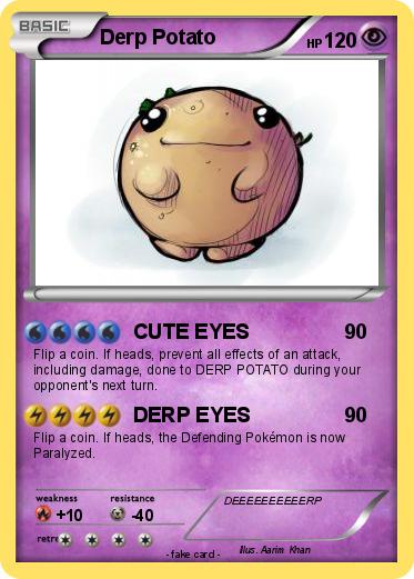 Pokemon Derp Potato