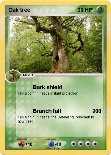 Pokemon Oak tree