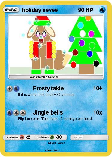Pokemon holiday eevee