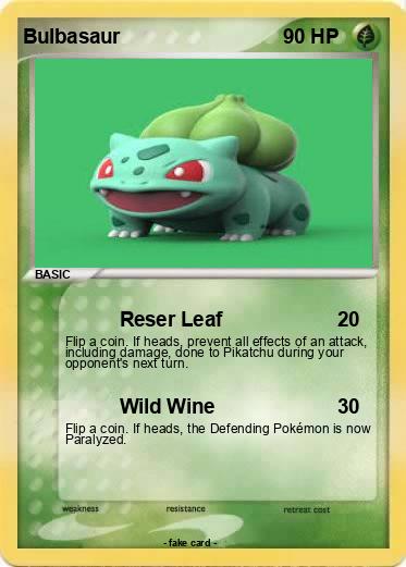 Pokemon Bulbasaur