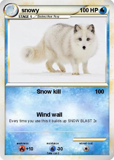 Pokemon snowy