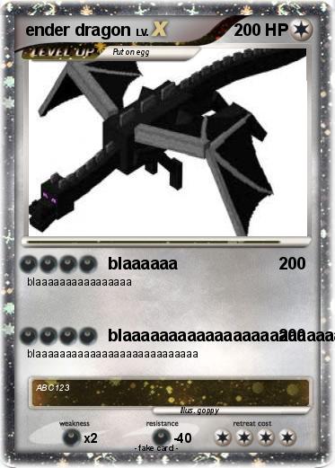 Pokemon ender dragon